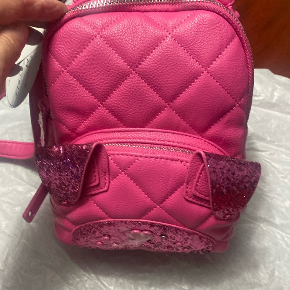 🆕🌺BETSEY JOHNSON Azalea Rosebud XO Baybee Convertible BACKPACK/CROSSBODY